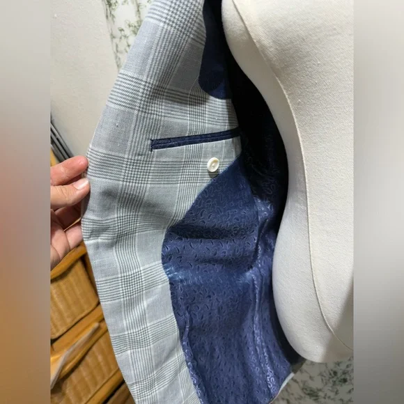 Indochino the Lydney gray blazer